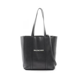 Balenciaga Tote Leather Bag Black